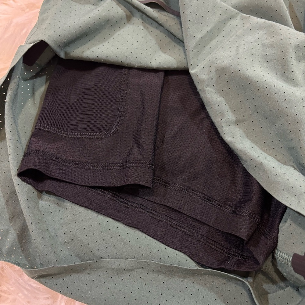 Lululemon Fast and Free Lined Short 6" Men’s XL Sage Green - Picture 6 of 16